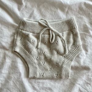 Jamie Kay Knit Bloomers Grey 3-6 Months